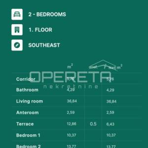 Privlaka/Zadar - luksuzni projekt 70m od mora, stan G101