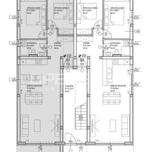 Privlaka/Zadar - luksuzni projekt 70m od mora, stan A001