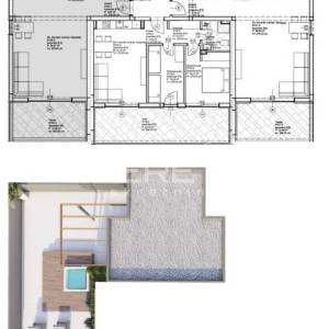 Privlaka/Zadar - lux projekt 70m od mora, Penthouse G203