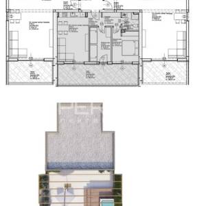 Privlaka/Zadar - lux projekt 70m od mora, Penthouse E202