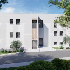 PRODAJA, BRAČ, MILNA, 6 APARTMANA U IZGRADNJI S BAZENOM,  80 m OD MORA