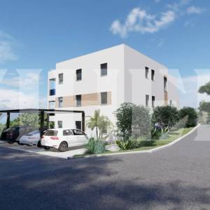 PRODAJA, BRAČ, MILNA, 6 APARTMANA U IZGRADNJI S BAZENOM,  80 m OD MORA