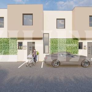 PRODAJA, BREZOVICA, CENTAR, 8 KUĆA U NIZU, 84 M2 + VRT + 2PM