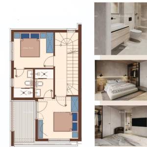 Prodaja - Dupleks vila u mediteranskom stilu s bazenom i pogledom na more, Medulin!