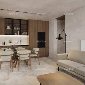 Prodaja - Dupleks vila u mediteranskom stilu s bazenom i pogledom na more, Medulin!