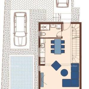 Prodaja - Dupleks vila u mediteranskom stilu s bazenom i pogledom na more, Medulin!