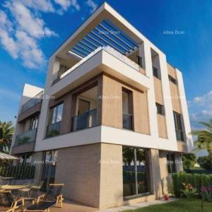 Prodaja - Dupleks vila u mediteranskom stilu s bazenom i pogledom na more, Medulin!