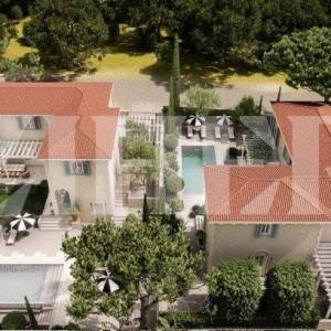 PRODAJA, KANFANAR, BARAT, DVA PROJEKTA ZA VILU S BAZENOM SA GRAĐ. DOZV