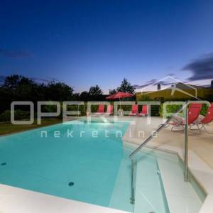 Istra, Svetvinčenat, predivna kuća sa bazenom i saunom okružena prirodom