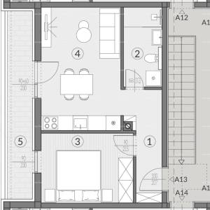 Prodaja stanova u novom modernom projektu, Pula, A13