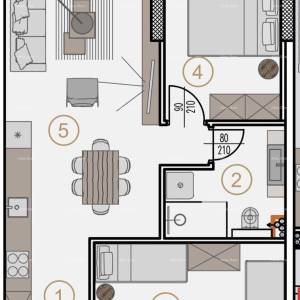 Prodaja stanova u novom poslovno - stambenom projektu, Poreč
