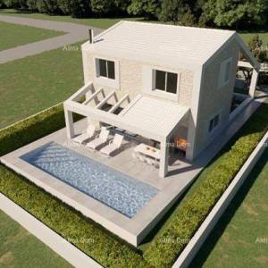 Prodaja zemljišta 511 m2 s građevinskom dozvolom i plaćenim doprinosima, Medulin!