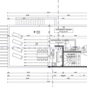 Prodaja,Pakoštane,trosobni apartman u prizemlju 148m2 s terasom