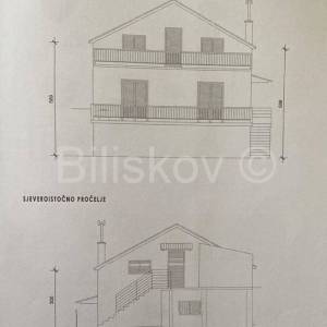 Prodaja,Preko,Otok Ošljak,kuća 87m2 prvi red do mora.