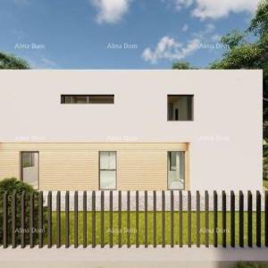 Prodaje se kuća u fazi izgradnje, sa bazenom i pogledom na more u Pomeru