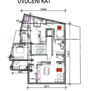 PRVI NAJAM, LUKSUZAN STAN S GARAŽNIM PARKIRNIM MJESTOM, 100 M OD ILICE