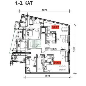 PRVI NAJAM, LUKSUZAN STAN S GARAŽNIM PARKIRNIM MJESTOM, 100 M OD ILICE