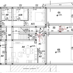 Pula. Veli Vrh, stan u prizemlju s vrtom.