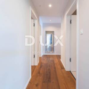 RIJEKA, KANTRIDA - luksuzna etaža u novogradnji, panoramski pogled na more, jedinstveno namještena nekretnina s terasom