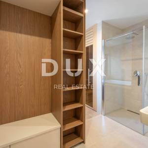 RIJEKA, KANTRIDA - luksuzna etaža u novogradnji, panoramski pogled na more, jedinstveno namještena nekretnina s terasom