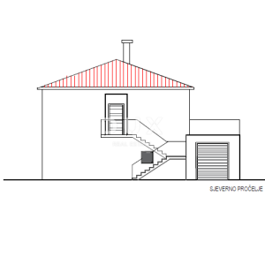 RIJEKA, KUKULJANOVO - građevinsko zemljište s idejnim projektom za samostojeću kuću sa dva odvojena stana! PRILIKA!