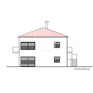 RIJEKA, KUKULJANOVO - građevinsko zemljište s idejnim projektom za samostojeću kuću sa dva odvojena stana! PRILIKA!