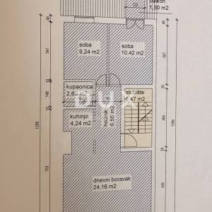 RIJEKA, SRDOČI - 2S+DB, 64m2, lođa, pogled