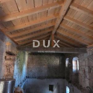 RIJEKA, VIŠKOVO - kuća i gospodarska zgrada + dvorište s pogledom na more! PRILIKA!