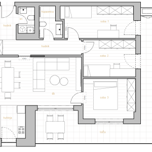 RIJEKA, ZAMET – Trosoban stan na 4. katu s 2 garažna mjesta 
