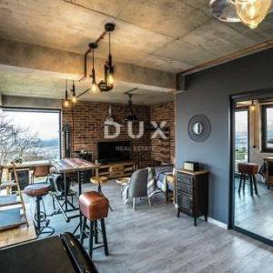 SAMOBOR, GIZNIK - Prilika! Moderna kuća s terasom, jacuzzijem, garažom i panoramskim pogledom!