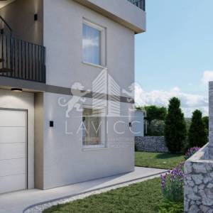 Samostojeća kuća s 2 apartmana novogradnja - Vrsi