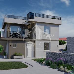 Samostojeća kuća s 2 apartmana novogradnja - Vrsi