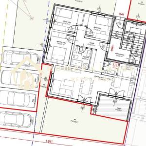 Sesvete,Kraljevečki Novaki 4-S stan 155m2(S1MF1) s vrtom i parkingom