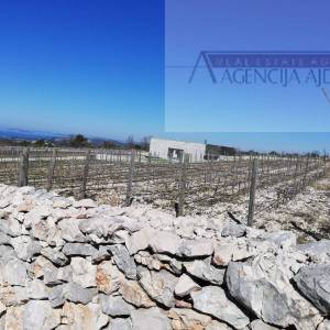 Šibenik Rogoznica 5636 m2 sa kućicom, pogled na more!