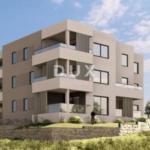 ŠIBENIK, VODICE – Luksuzni trosoban stan u novogradnji s liftom i panoramskim pogledom na more