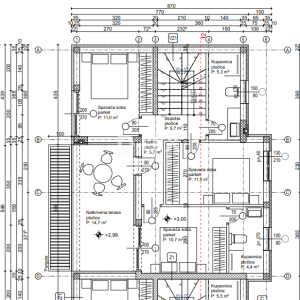 ŠIBENIK, VODICE – Moderan duplex s bazenom