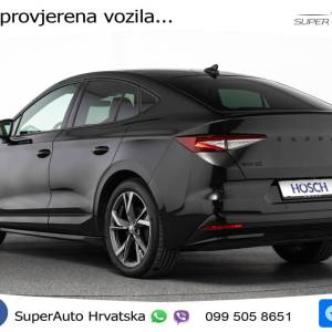 Škoda Enyaq 60 62 kWh Sportline 180 KS, MATRIX+ACC+PANO+GR SJED+KAM+VIRT+PDC