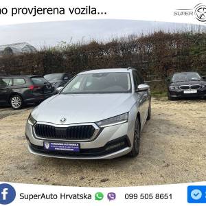 Škoda Octavia Combi 2.0 TDI DSG Clever 150 KS, LED+VIRT+KAM+GR SJED+TEM+PARK