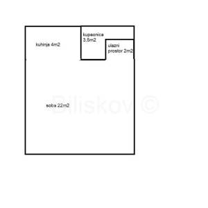 Split, centar prodaja stan, opremljen studio apartman