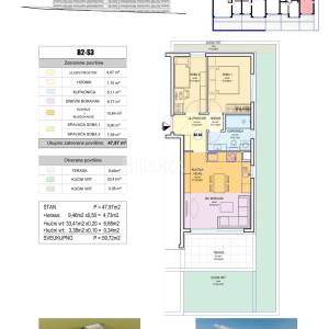 Split, Duilovo- dvosoban komforan stan u novogradnji