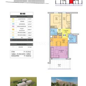 Split, Duilovo- dvosoban komforan stan u novogradnji