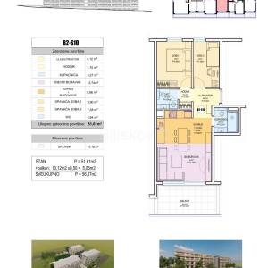Split, Duilovo- dvosoban komforan stan u novogradnji