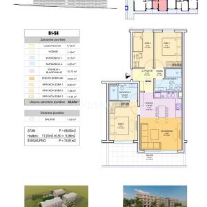 Split, Duilovo - trosoban komforan stan u novogradnji