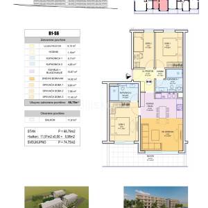Split, Duilovo - trosoban komforan stan u novogradnji