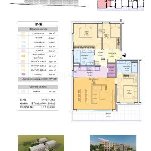 Split, Duilovo - trosoban komforan stan u novogradnji
