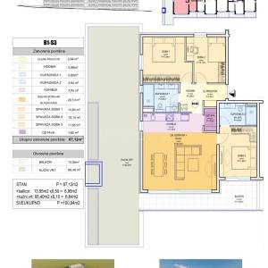 Split, Duilovo - trosoban komforan stan u novogradnji