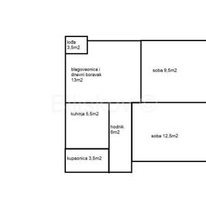 Split, Plokite prodaja 2soban stan, lift