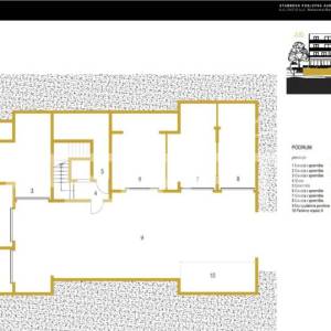 Stan 3S, 87,71 m² s terasom i vrtom na povišenoj lokaciji, Makarska