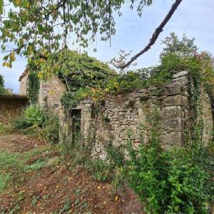 Stare ruševne kuće na velikom terenu od 6880 m2.