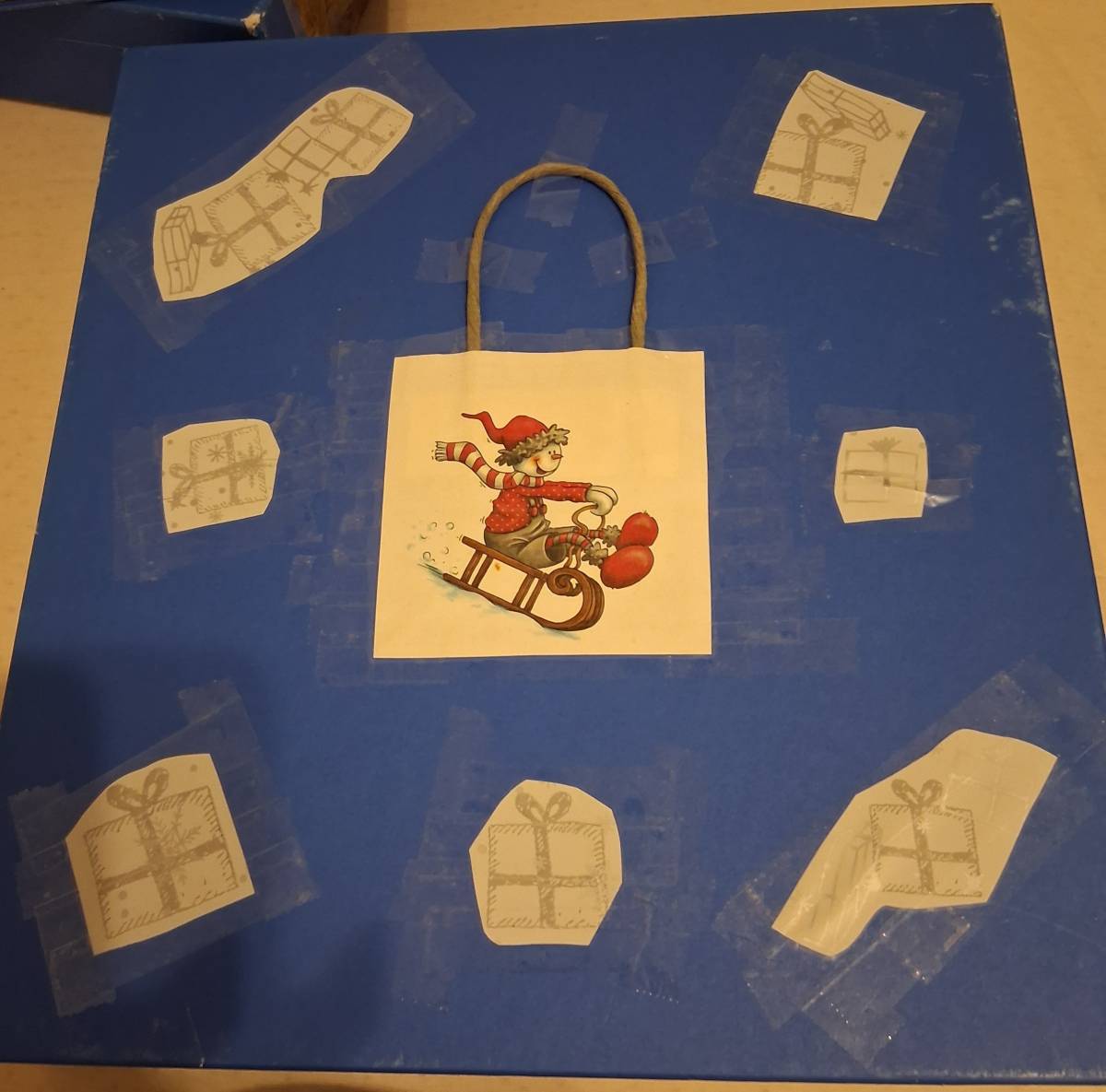 Tanki uski božićni registrator